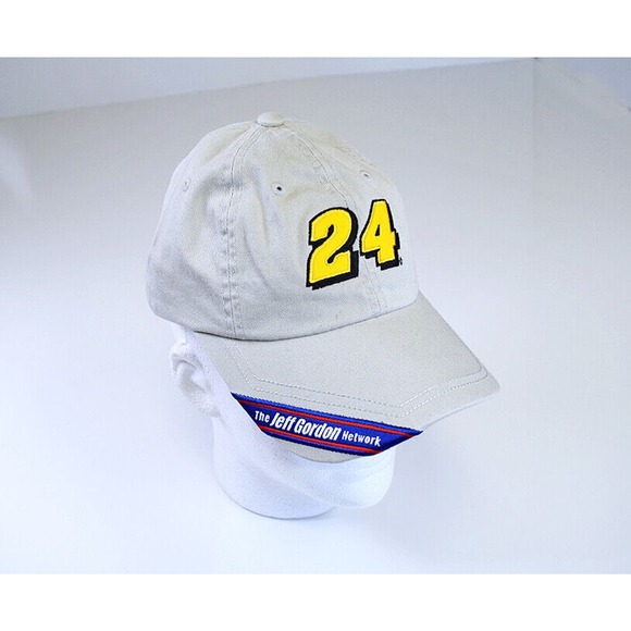 NEW Jeff Gordon Network #24 Silhouette Nascar Chase Authentics Adjustable Hat - Picture 2 of 8